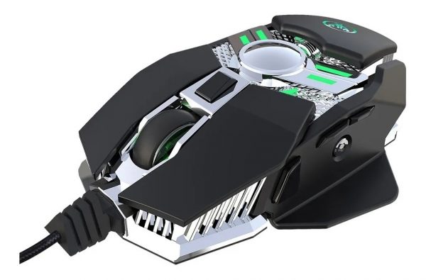 Mouse Gamer Mecanico HXSJ J200 6400 DPI 7 Botones - Imagen 5