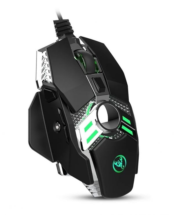 Mouse Gamer Mecanico HXSJ J200 6400 DPI 7 Botones - Imagen 4