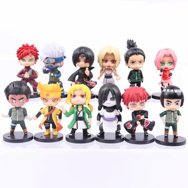 Set – 12 Figuras Naruto Shippuden II