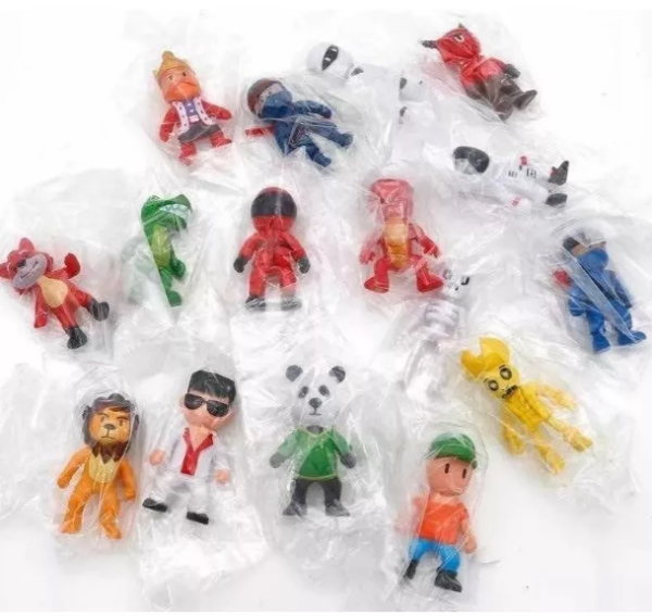 Set 16 Figuras Stumble Guys 7 Cm Game Doll Juguetes Regalos - Imagen 6