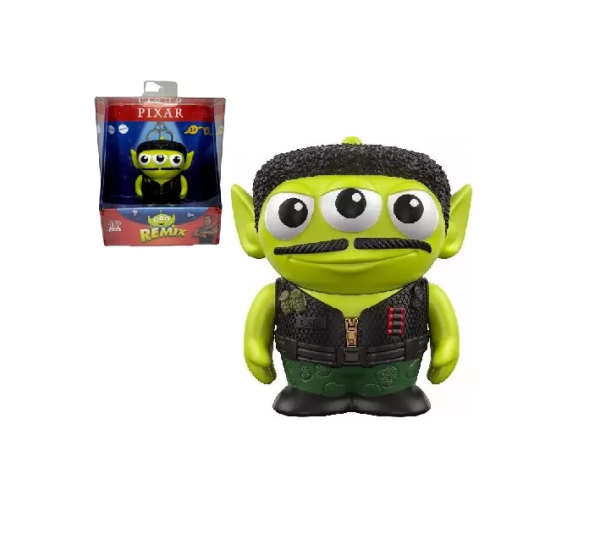 Disney Figura Alien Remix Combat Carl  Mattel