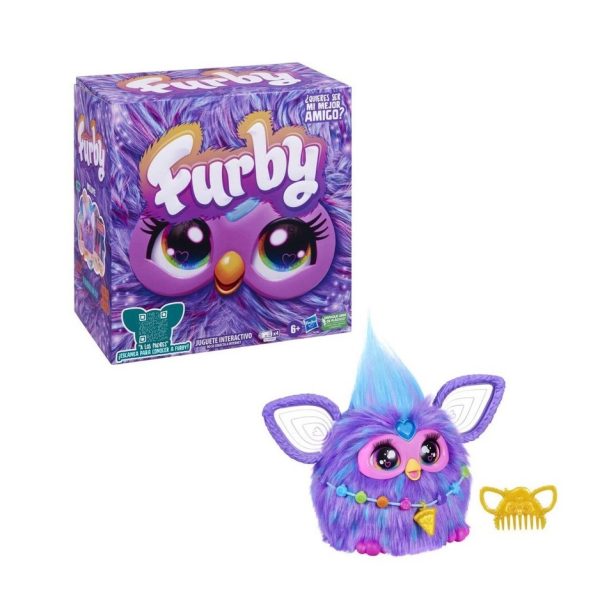 Peluche Interactivo Furby Morado - Hasbro