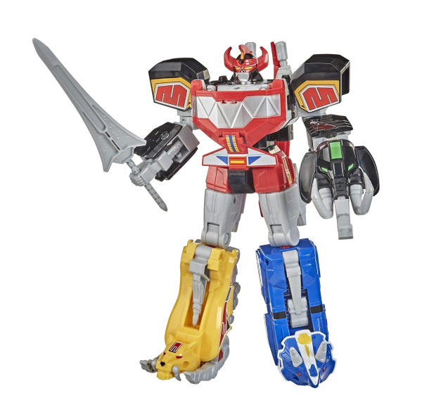 Power Rangers Mighty Morphin Megazord Megapack - 5 Dinozord Hasbro