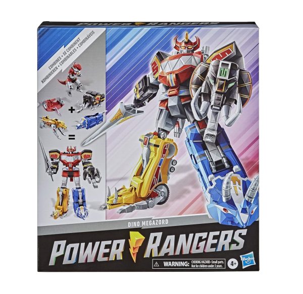 Power Rangers Mighty Morphin Megazord Megapack - 5 Dinozord Hasbro - Imagen 3