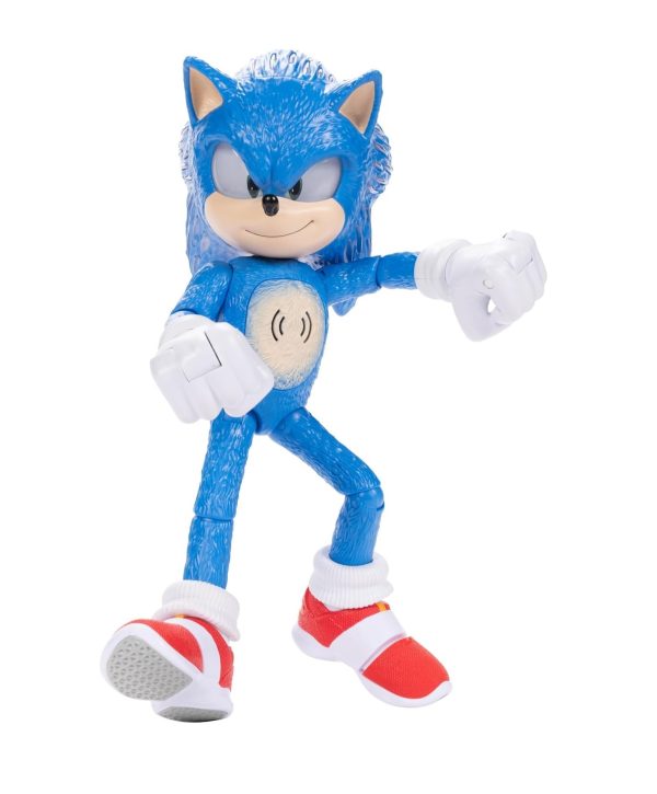 Figura Sonic 3 The Hedgehog 30 Cm Sonidos Oficiales Jakks - Imagen 3