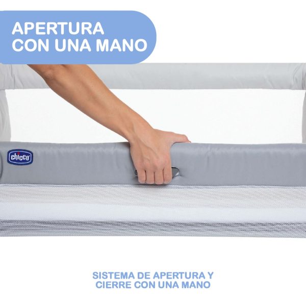 Cuna Colecho Next2me Magic Evo Dark Grey Chicco - Bebes - Imagen 3